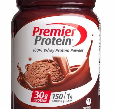 Premier Protein Powder, 24.5 oz only $15.11 shipped!